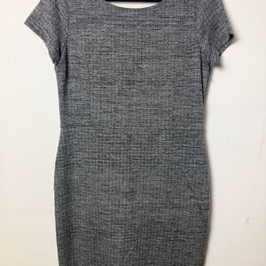 Banana Republic Charcoal Midi Dress